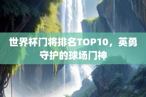 世界杯门将排名TOP10，英勇守护的球场门神