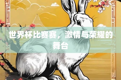 世界杯比赛赛，激情与荣耀的舞台漯河市盈旭机械设备有限公司