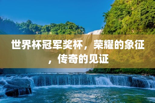 世界杯冠军奖杯，荣耀的象征，传奇的见证