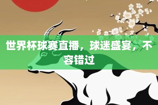 世界杯球赛直播，球迷盛宴，不容错过漯河市盈旭机械设备有限公司