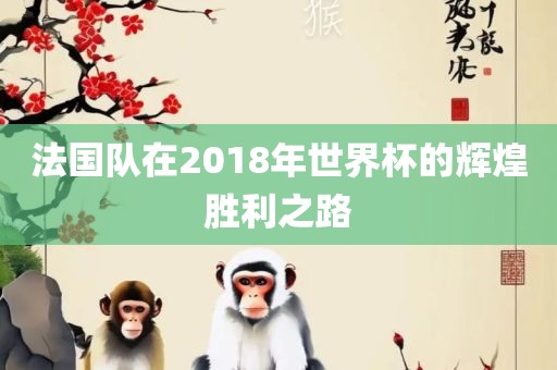 法国队在2018年世界杯的辉煌胜利之路漯河市盈旭机械设备有限公司