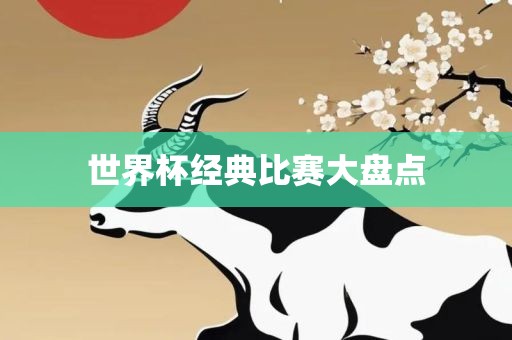 世界杯经典比赛大盘点