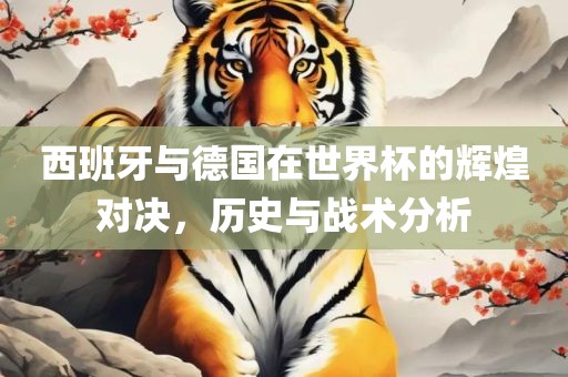 西班牙与德国在世界杯的辉煌对决，历史与战术分析