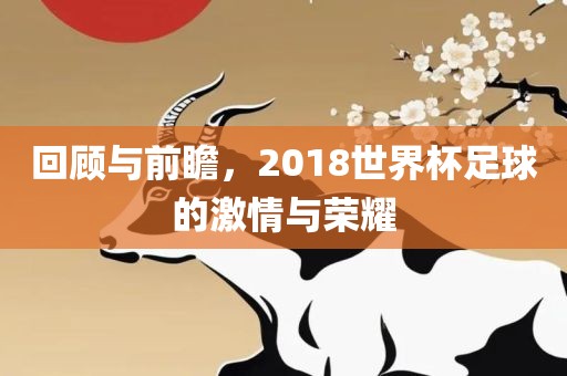 回顾与前瞻，2018世界杯足球的激情与荣耀漯河市盈旭机械设备有限公司