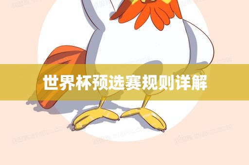 世界杯预选赛规则详解