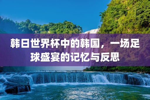 韩日世界杯中的韩国，一场足球盛宴的记忆与反思漯河市盈旭机械设备有限公司