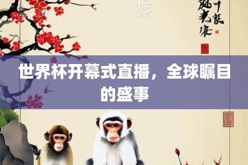世界杯开幕式直播，全球瞩目的盛事