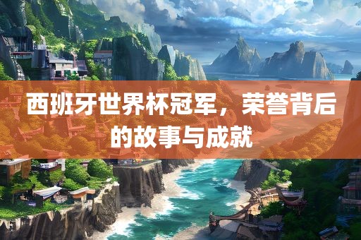 西班牙世界杯冠军，荣誉背后的故事与成就漯河市盈旭机械设备有限公司
