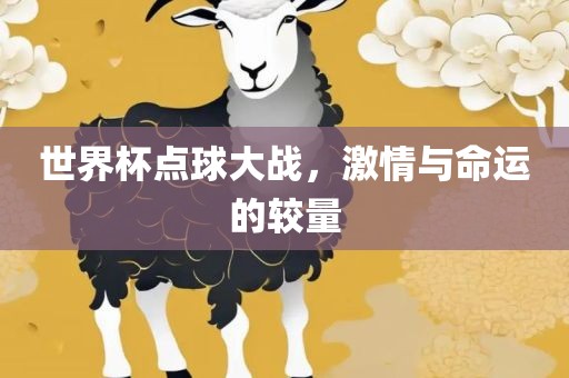 世界杯点球大战，激情与命运的较量