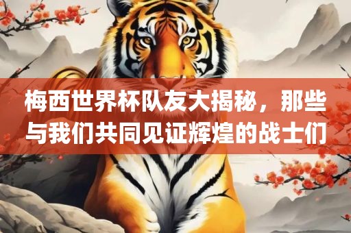梅西世界杯队友大揭秘，那些与我们共同见证辉煌的战士们