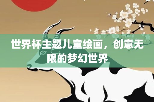 世界杯主题儿童绘画，创意无限的梦幻世界漯河市盈旭机械设备有限公司