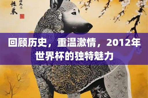 回顾历史，重温激情，2012年世界杯的独特魅力