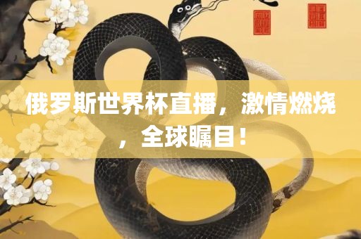 俄罗斯世界杯直播，激情燃烧，全球瞩目！