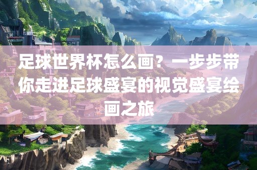 足球世界杯怎么画？一步步带你走进足球盛宴的视觉盛宴绘画之旅