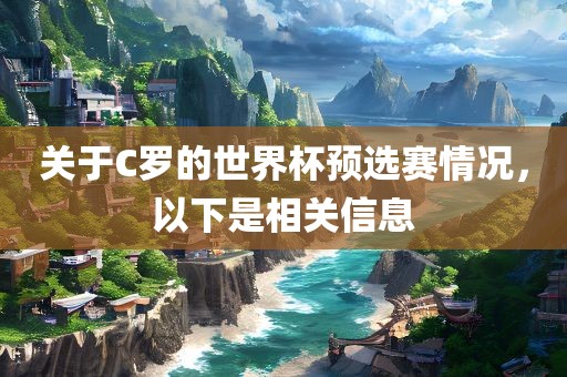 关于C罗的世界杯预选赛情况，以下是相关信息
