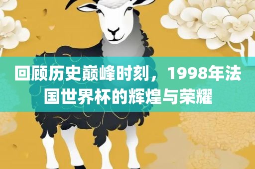 回顾历史巅峰时刻，1998年法国世界杯的辉煌与荣耀