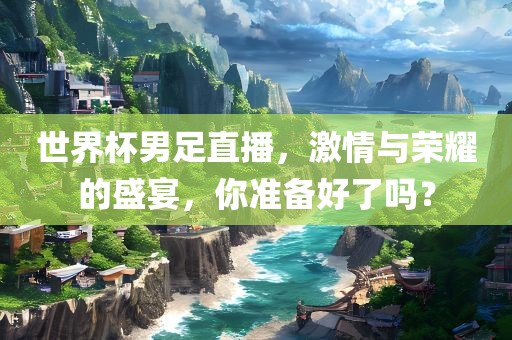 世界杯男足直播，激情与荣耀的盛宴，你准备好了吗？