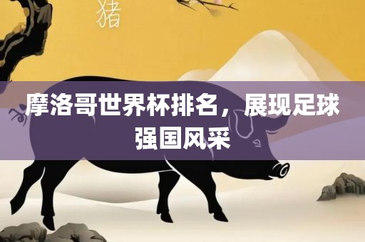 摩洛哥世界杯排名，展现足球强国风采