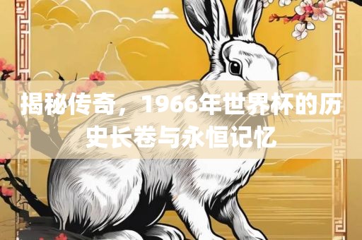 揭秘传奇，1966年世界杯的历史长卷与永恒记忆漯河市盈旭机械设备有限公司