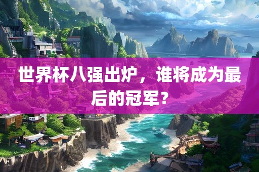 世界杯八强出炉，谁将成为最后的冠军？