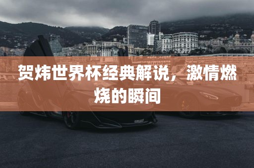 贺炜世界杯经典解说，激情燃烧的瞬间
