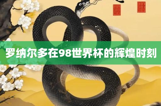 罗纳尔多在98世界杯的辉煌时刻