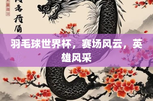 羽毛球世界杯，赛场风云，英雄风采