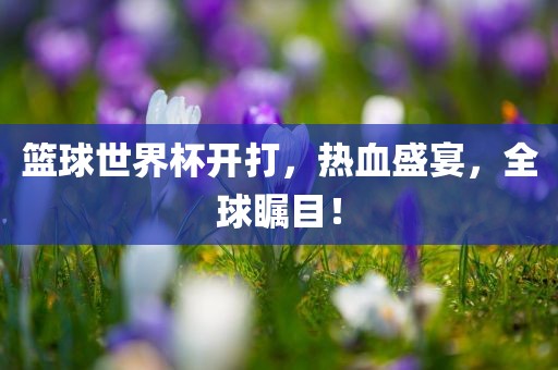 篮球世界杯开打，热血盛宴，全球瞩目！漯河市盈旭机械设备有限公司