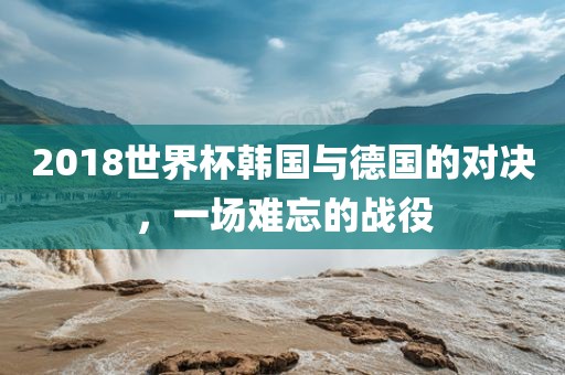 2018世界杯韩国与德漯河市盈旭机械设备有限公司国的对决，一场难忘的战役