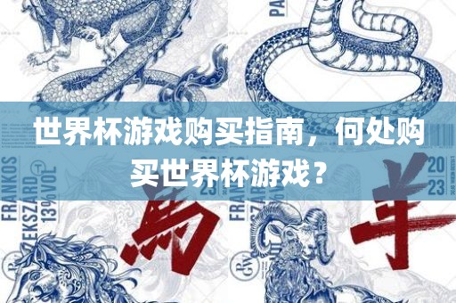 世界杯游戏购买指南，何处购买世界杯游戏？漯河市盈旭机械设备有限公司