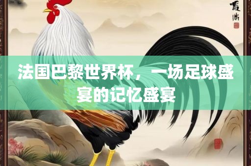 法国巴黎世界杯，一场足球盛宴的记忆盛宴