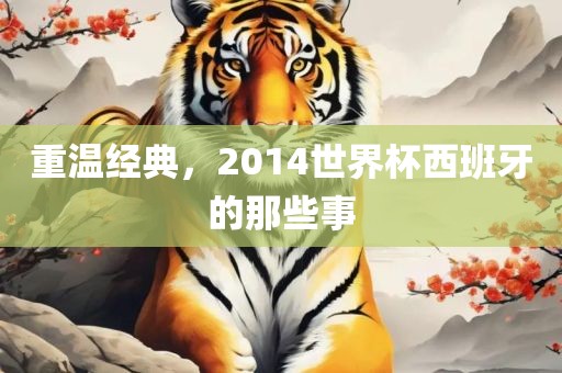 重温经典，2014世界杯西班牙的那些事