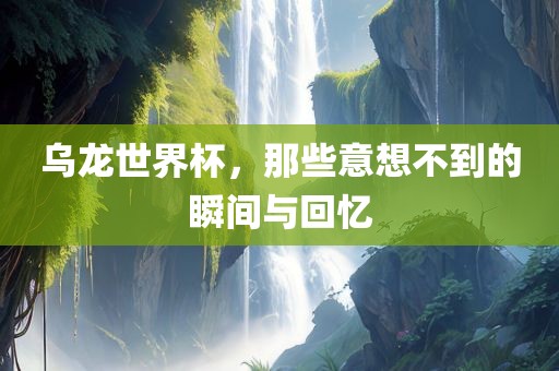 乌龙世界杯，那些意想不到的瞬间与回忆漯河市盈旭机械设备有限公司