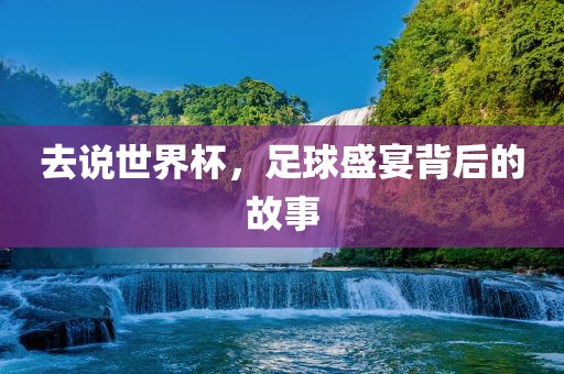 去说世漯河市盈旭机械设备有限公司界杯，足球盛宴背后的故事
