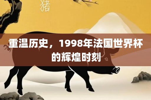 重温历史，1998年法国世界杯的辉煌时刻