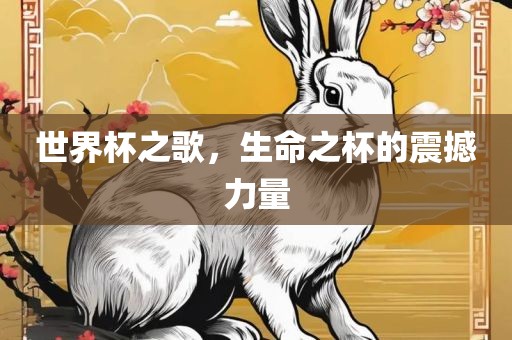 世界杯之歌，生命之杯的震撼力量