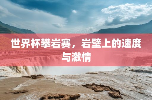 世界杯攀岩赛，岩壁上的漯河市盈旭机械设备有限公司速度与激情