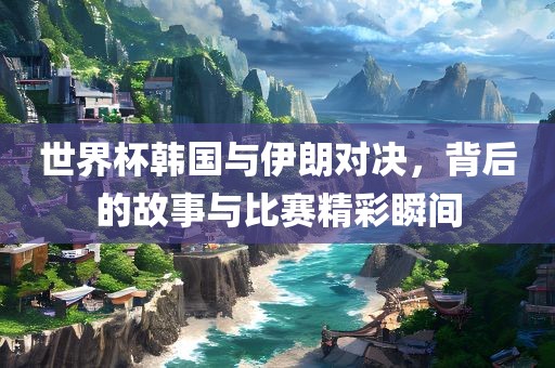 世界杯韩国与伊朗对决，背后的故事与比赛精彩瞬间