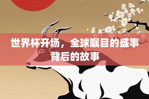 世界杯开场，全球瞩目的盛事背后的故事