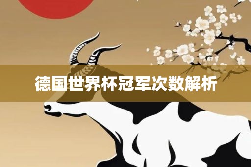 德国世界杯冠军次数解析