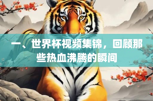一、世界杯视频集锦，回顾那些热血沸腾的瞬间