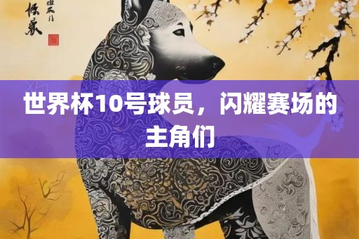 世界漯河市盈旭机械设备有限公司杯10号球员，闪耀赛场的主角们