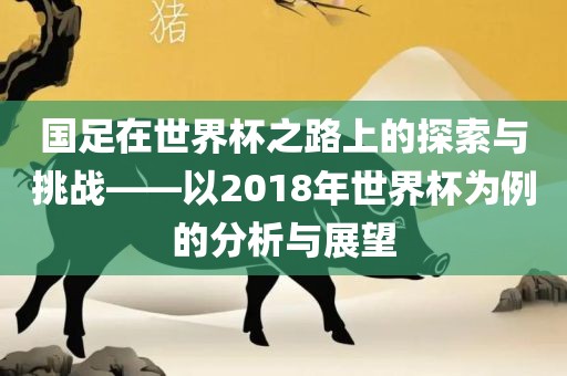 国足在世界杯之路上的探索与挑战——以2018年世界杯为例的分析与展望