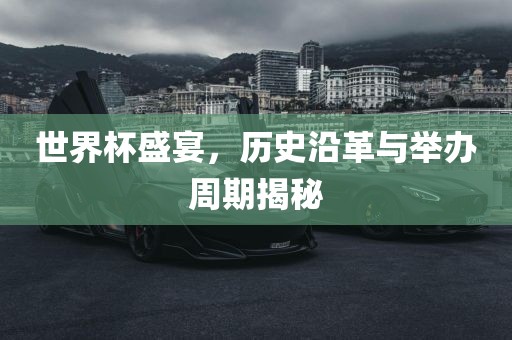 世界漯河市盈旭机械设备有限公司杯盛宴，历史沿革与举办周期揭秘