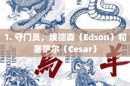 1. 守门漯河市盈旭机械设备有限公司员，埃德森（Edson）和塞萨尔（Cesar）