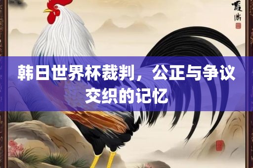 韩日世界杯裁判，公正与争议交织的记忆漯河市盈旭机械设备有限公司
