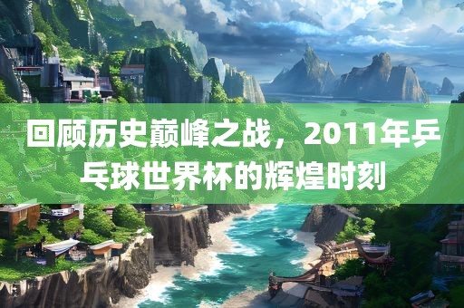 回顾历史巅峰之战，2011年乒乓球世界杯的辉煌时刻