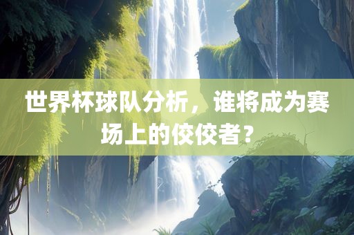 世界杯球队分析，谁将成为赛场上的佼佼者？