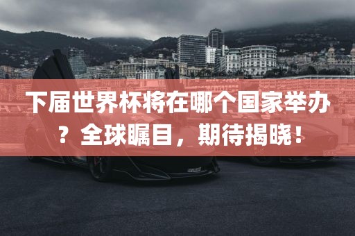 下届世界杯将在哪个国家举办？全球瞩目，期待揭晓！