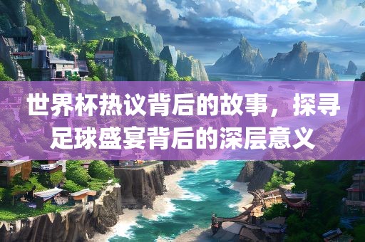 世界杯漯河市盈旭机械设备有限公司热议背后的故事，探寻足球盛宴背后的深层意义